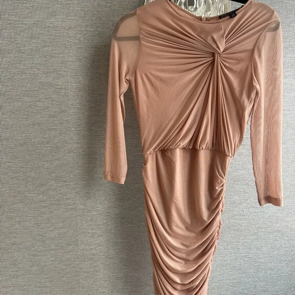 Elizabeth and James | Dresses | Elizabeth James Larissa Knotted Blush Pink  Bodycon Cocktail Dress | Poshmark